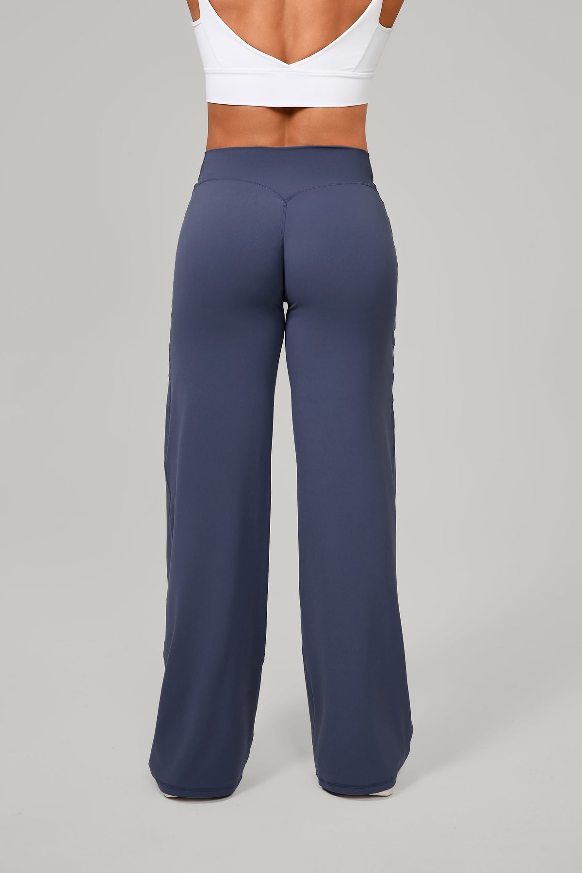 Flow High-Rise Wide Leg Pant - Azul