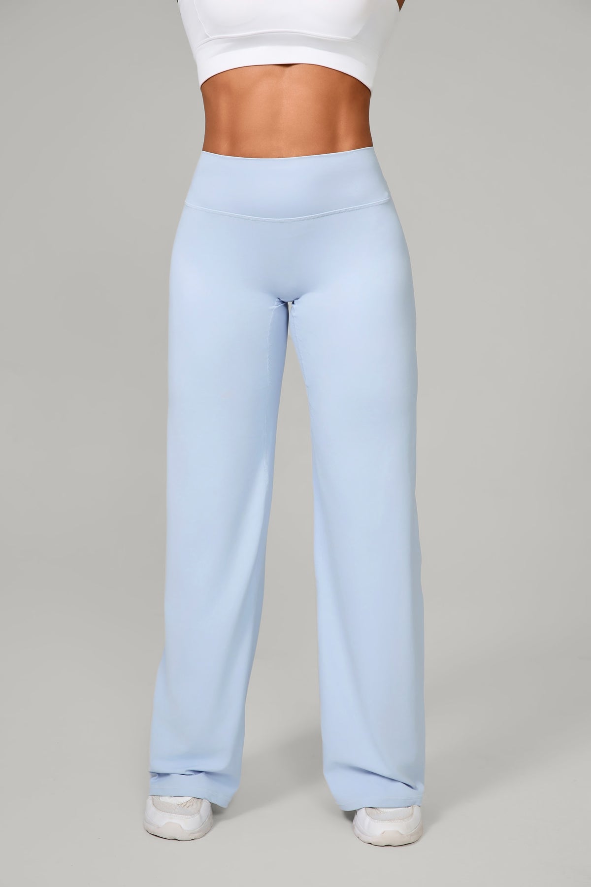 Flow High-Rise Wide Leg Pant - Celeste
