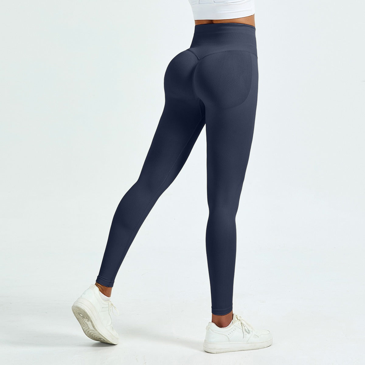 Seamless Scrunch Legging Dark Grey