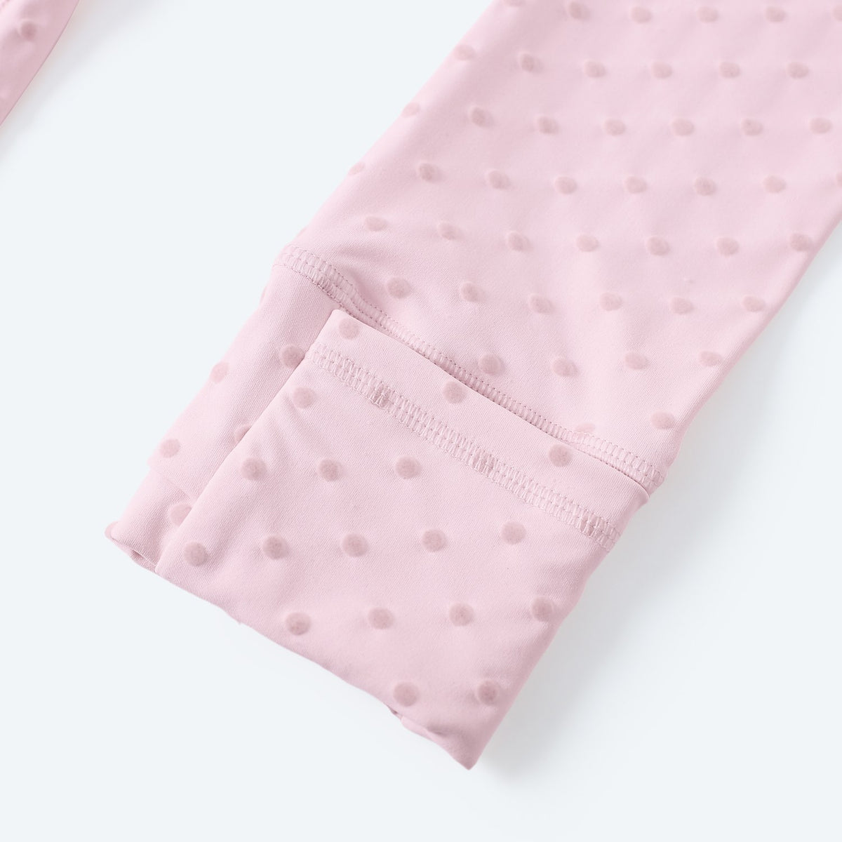 Flocked Dot Jacket - puño con orificio para el pulgar