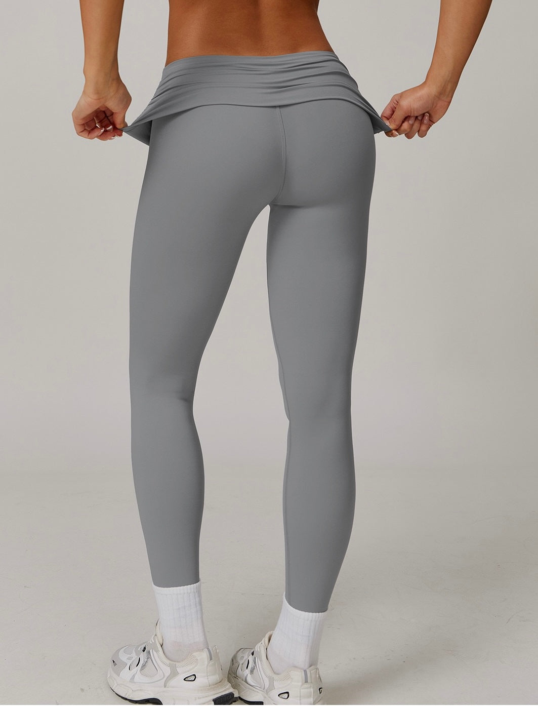 Foldover Legging Grey