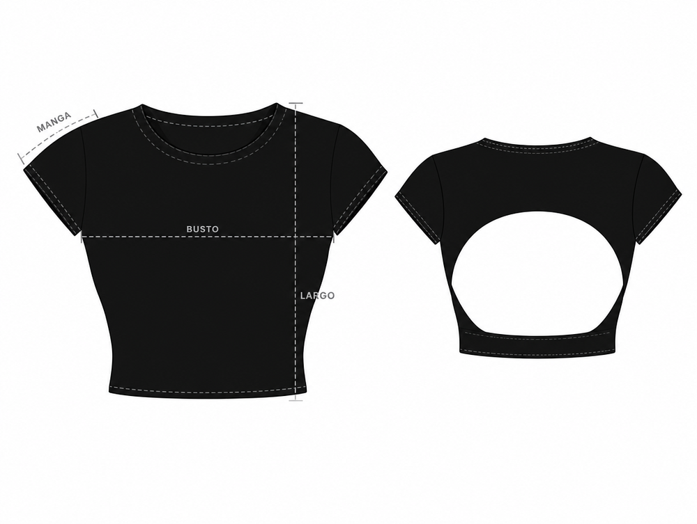 Flow Open-Back Crop Top