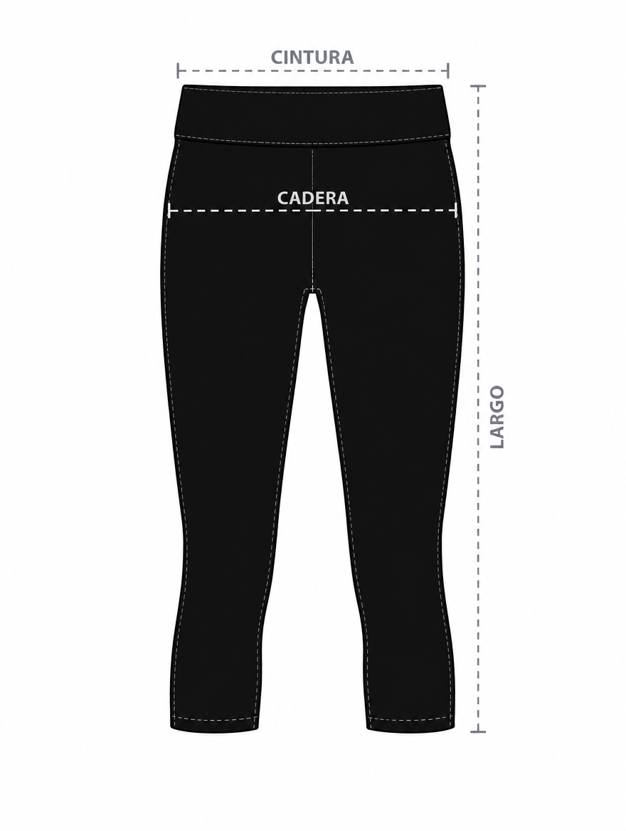Polka Dot Foldover Capri