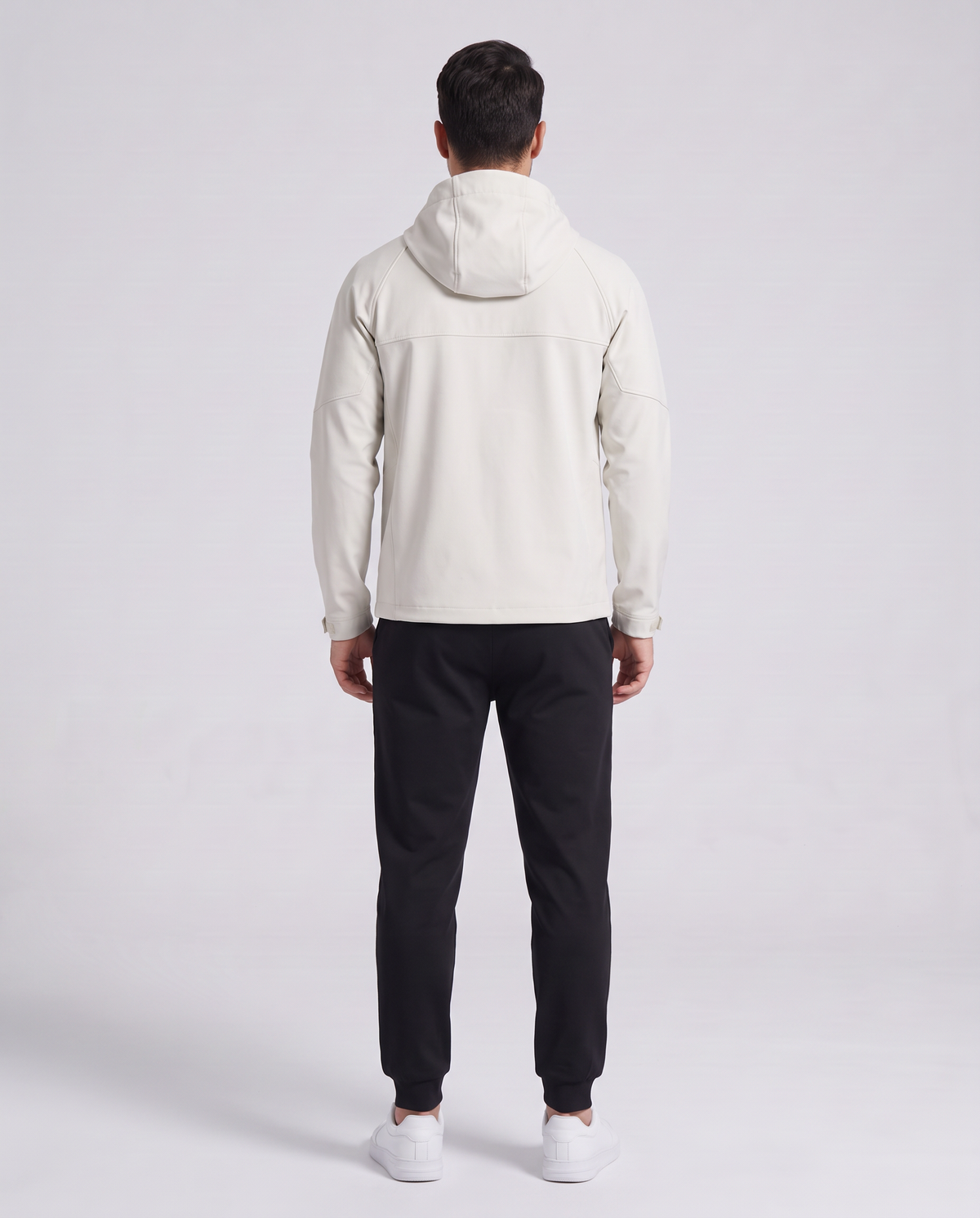 Softshell Hooded Jacket Hueso - espalda