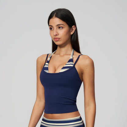 Stripe Layered Cami - Marino