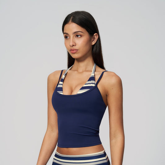 Stripe Layered Cami - Marino