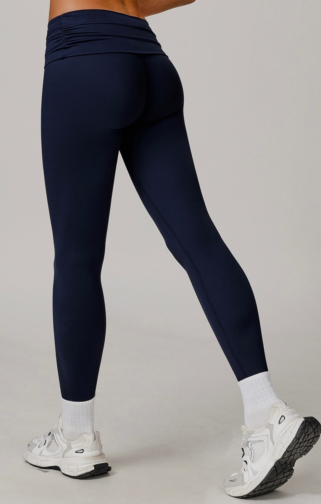 Foldover Legging Navy