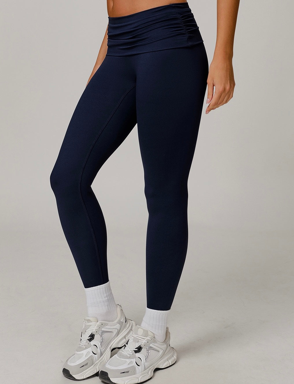 Foldover Legging Navy