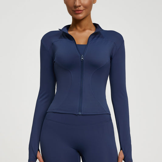 Sculpt Fitted Jacket Navy