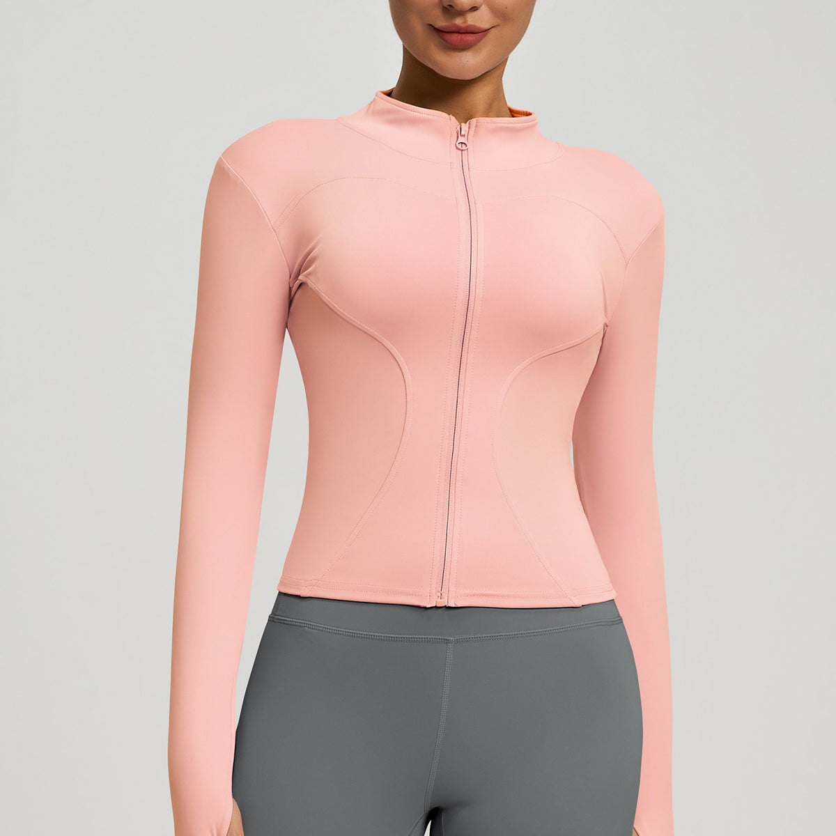 Sculpt Fitted Jacket Pink