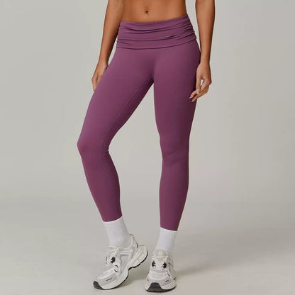 Foldover Legging Plum