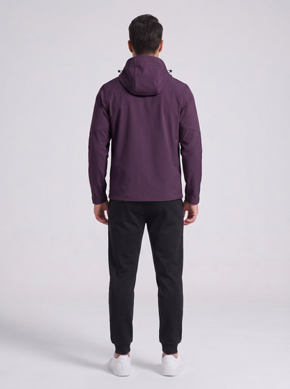 Softshell Hooded Jacket Uva - espalda