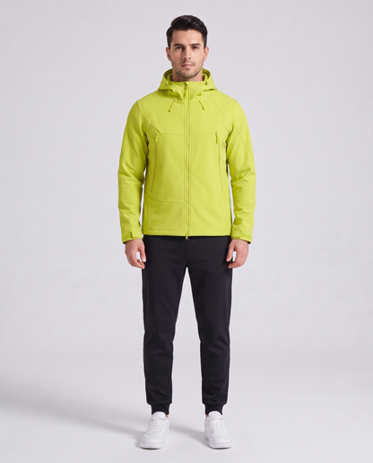 Softshell Hooded Jacket Verde